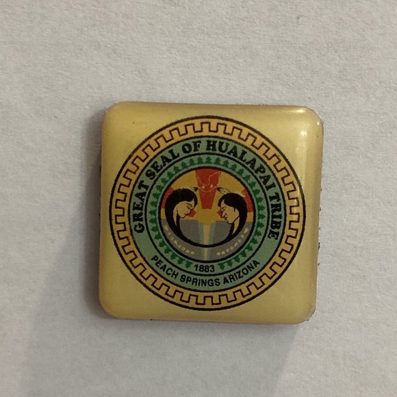 Great Seal of Hualapai Tribe Refrigerator Magnet Grand Canyon Travel Souvenir - Picture 1 of 4